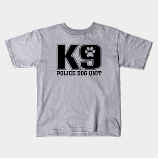 K9 Police Dog Unit Kids T-Shirt